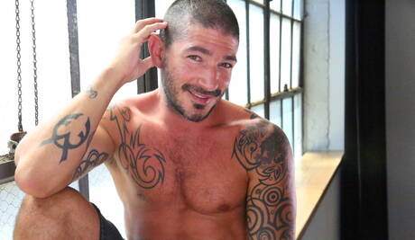 American stars otter Jarec Wentworth and beefy Johnny Hazzard fuck ass after sucking