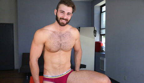 American stars otter Jarec Wentworth and beefy Johnny Hazzard fuck ass after sucking