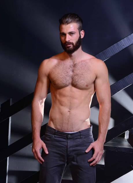 Men: Nice american buddies hairy stud Jarec Wentworth and muscular Sebastian Young sucking and screwing each other