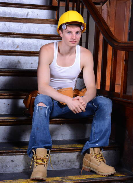 Famous americans, husky guy Cameron Kincade and young Matthew Ryder posing nude and showing ass