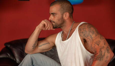 Der amerikanische Muskelprotz Damien Crosse und der spanische Bär Denis Vega haben heißen Paarsex