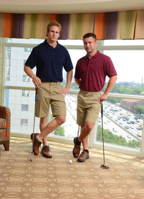 Men: Nice american boys hunky guy Colt Rivers and superstud Cameron Foster in hot homosexual scene outside