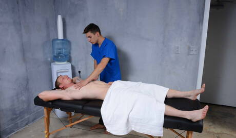 Nice american guys tough guy Johnny Forza and muscular Anthony Verusso in hot ass fuck action