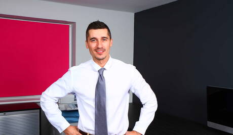 Slovak stud Jay Roberts and  Mike Colucci love each other