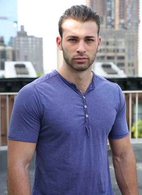 Men: Two american boys otter Jarec Wentworth and hairy stud Mike Gaite in hot ass fuck action outdoor