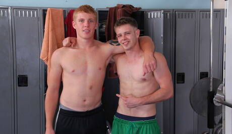 American stars young dude Sherman Maus and muscular Steve Stiffer have a good sex