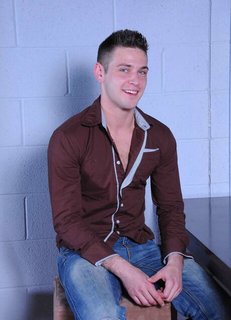 Men: Hot americans, muscular Zeb Atlas and otter Duncan Black have a good sex