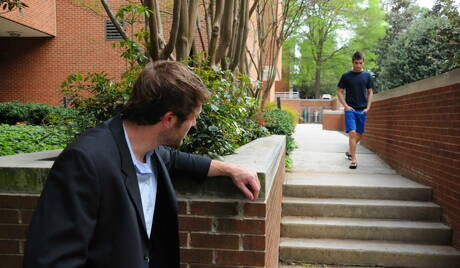 Nice american guys beefcake Johnny Rapid and otter Colby Keller in hot anal sex outdoor