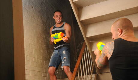 Deux garçons américains, l