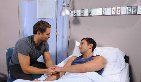 Los guapos chicos estadounidenses Bobby Clark y Donny Wright se follan entre sí