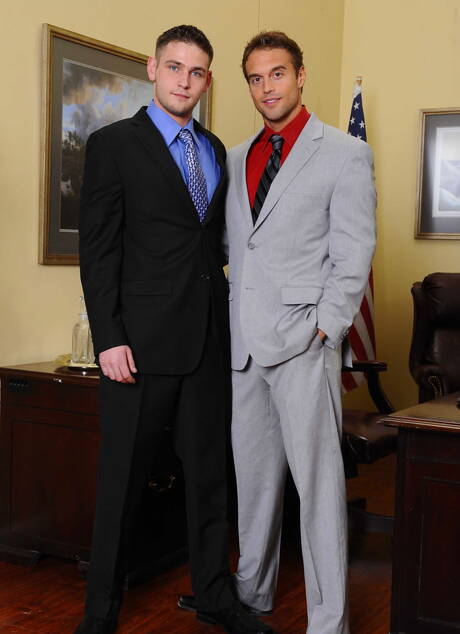 O bonitão americano Rocco Reed e o garanhão peludo Duncan Black se amam