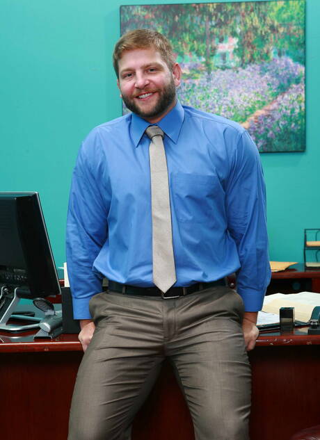 Men.com: Sexy americans, gay bear Colby Jansen and husky guy Zachary Perry in hot anal sex