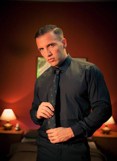 Men.com: Nasty guys Damien Crosse, Dato Foland and Donato Reyes have a good 3some sex