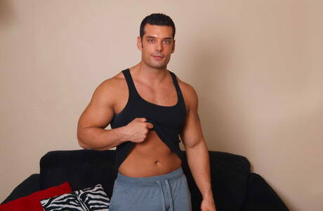 De Cubaanse stier Marcus Ruhl en de knappe Amerikaanse kerel Danny Palick hebben goede seks