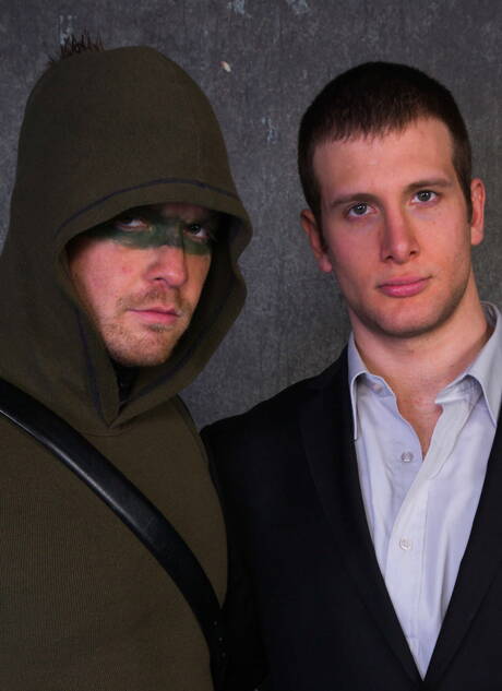 Les sympathiques copains américains Spencer Fox et le super étalon Liam Magnuson font l