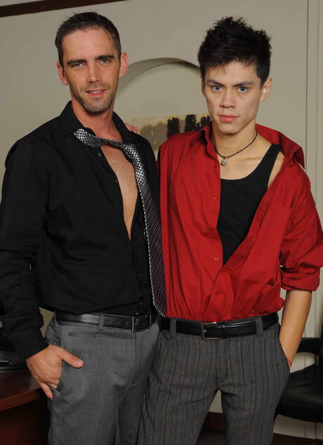 Sterke man Jordan en Amerikaanse otter Joe Parker hebben een hete seksdate