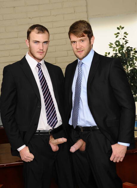 De lieve Amerikaanse ottervriendjes Christian Wilde en de harige hengst Colby Keller maken de liefde