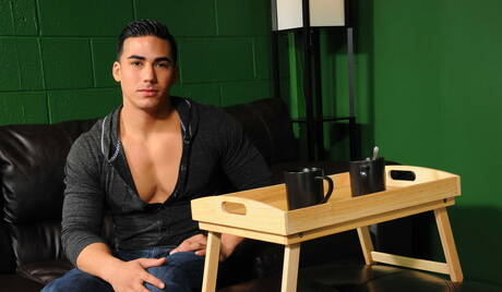 Men.com: Latin beefcake Topher Di Maggio and latin hunk Lance Luciano have a good anal sex