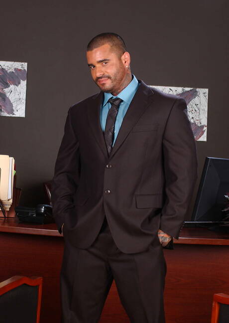 Men.com: American otter Adam Russo and latin strongman Alexsander Freitas make a love