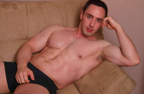 Pretty american boys hairy stud Jake Steel and superstud Ryan Evans sucking and screwing each other