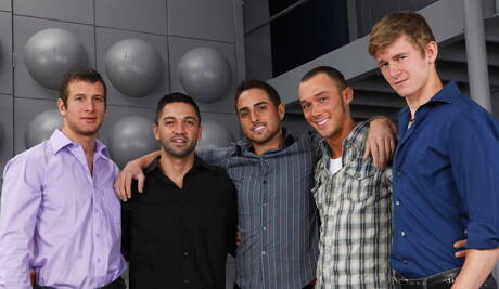 Spencer, Bryce, Dominic, Kirk, Cole fucking each other