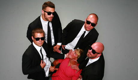 Men: Jason, Bobby, Tommy, Mitch Vaughn, Rex in hot groupsex scene