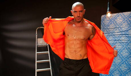 David Dirdam und der amerikanische Bodybuilder Francesco Dmacho haben heißen Sex