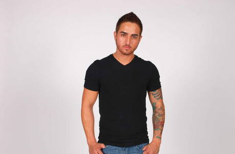 Les beaux mecs américains Marc Dylan et le costaud Bryce Star baisent le cul après une pipe