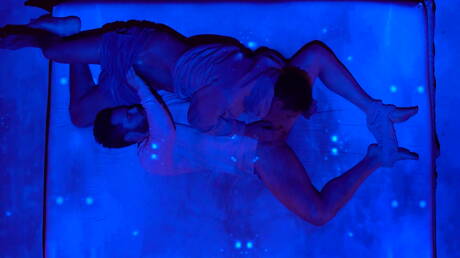 Matthew Camp and american strongman Marco Lorenzo fuck ass after sucking cock in hot shower