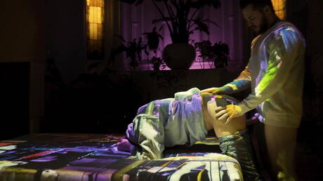 Men.com: Matthew Camp and american strongman Marco Lorenzo fuck ass after sucking cock in hot shower