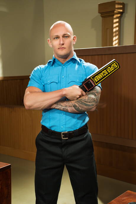 Men: Nice american buddies beefy Trevor Laster and stud Jack Hunter in hot homosexual scene