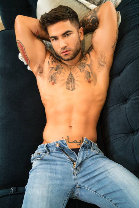 Der muskulöse Amerikaner Roman Todd und der russische Superhengst Vadim Black ficken nach dem Saugen in den Arsch