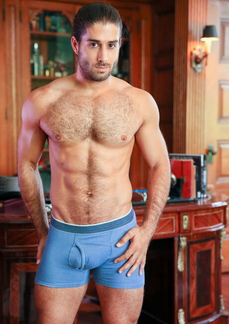 Men.com: Latino hunk Diego Sans and american beefy Colby Tucker drilling an ass