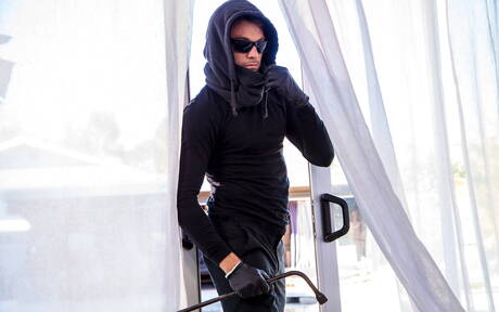 Two american boys hairy stud Max Adonis and husky guy Aaron Reese have interracial anal sex