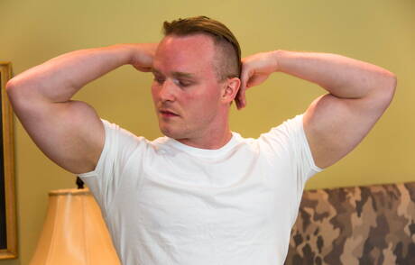 Superstud Randon Rave heeft plezier