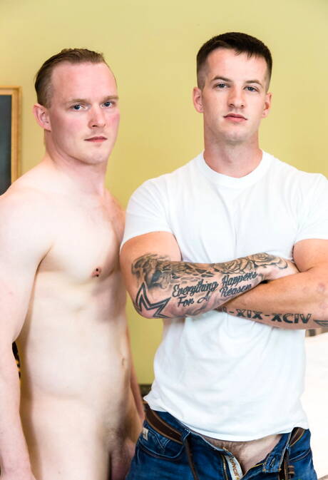 Twardziel Randon Rave i amerykański przystojniak Quentin Gainz kochają się