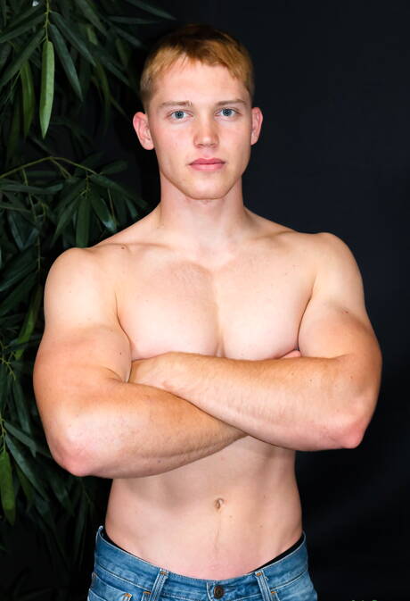 Bull Jake Jordan undressing and showing tight butt outside