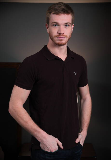 Next Door Studios: Hot american guys strongman Gunner and young Dacotah Red in hot homosexual action