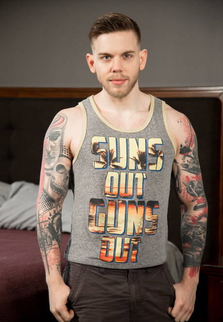 Dante, Spencer, Carter, Steve Rickz beim heißen Gruppensex