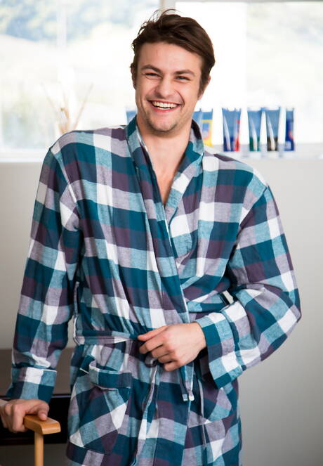 American hunk Charlie Pattinson and strongman Cayden Stone have anal sex outdoor