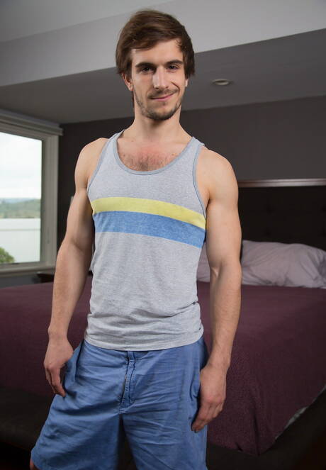 Nice american buddies well-built Scott Finn and hairy stud Donte Thick fuck ass after sucking cock