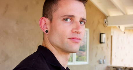 Hot american guys well-built Carter Woods and beefy Quin Quire in hot homosexual action