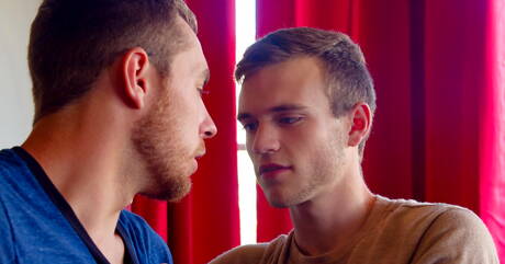 American stars beefy Scott Finn and stud Carter Woods have a good sex