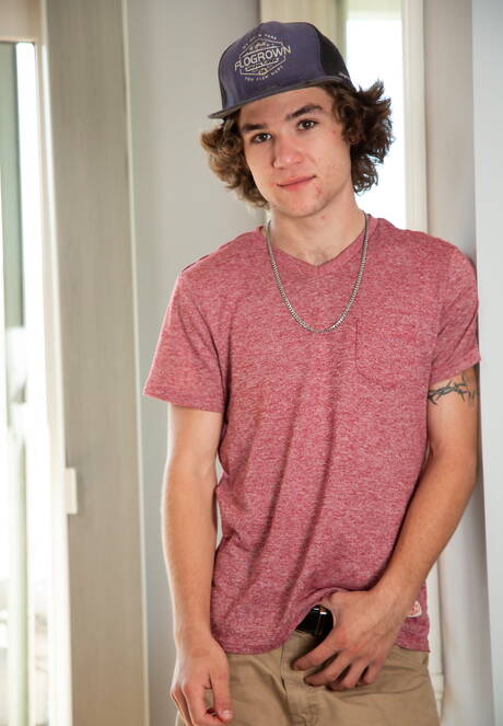 Next Door Studios: Shameless buddies Ian Oakley, Hayden Brier and Landon Matthews in hot 3some anal sex