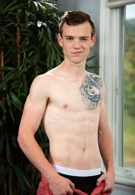 Next Door Studios: Horny guys Scott Finn, Tyler Lakes and Cyrus Stark have threesome anal sex