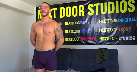 Kulturysta Xavier Cole ma przyjemność