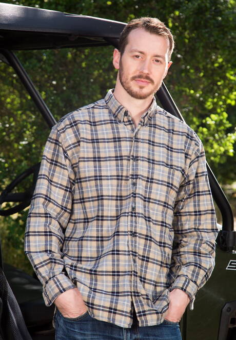 Next Door Studios: Two american boys husky guy Mark Long and stud Jackson Cooper make a love outside