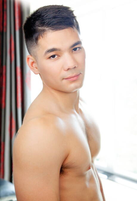 Falcon Studios: American husky guy Colton Reece and  Austin Sugar have a hot sex