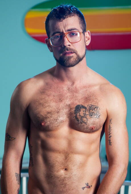 Raging Stallion: Sexy guys Ricky Larkin, Trent King and Jay Austin in hot interracial 3some ass fuck