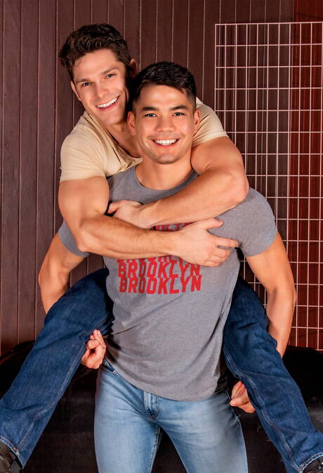 Die fiesen Kumpels Devin Franco, Colton Reece und Christian Finch lieben sich